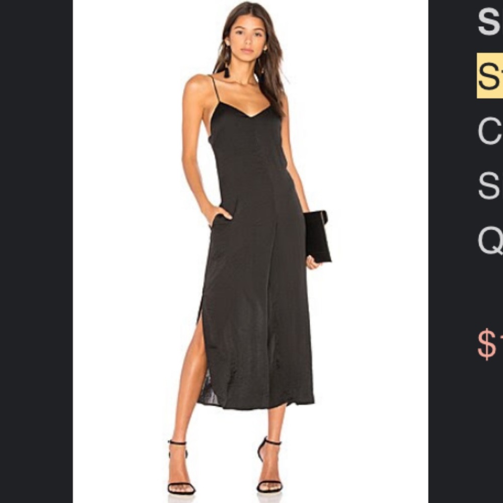 Stillwater Side Slit Jumpsuit in Black REVOLVE